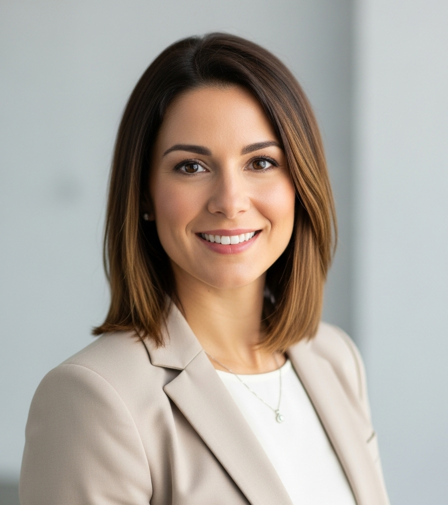 Mujer profesional sonriendo